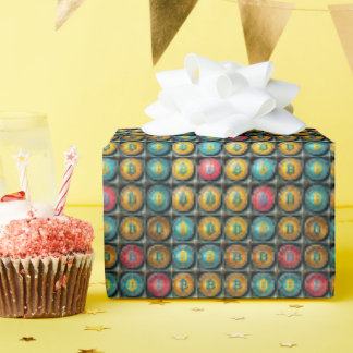 Bitcoin Kryptowährungs-Geschenkartikel Geschenkpapier