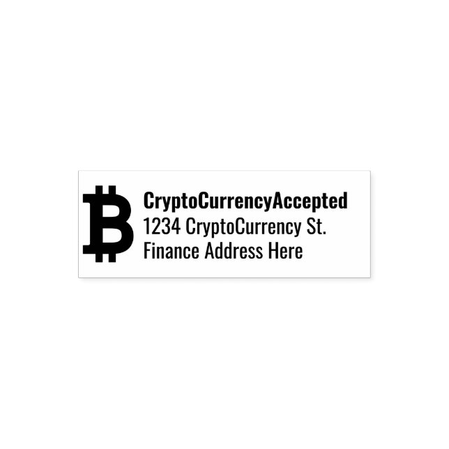 Bitcoin-Kryptowährungshändler Permastempel (Design)