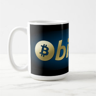 Bitcoin-Logo Kaffeetasse