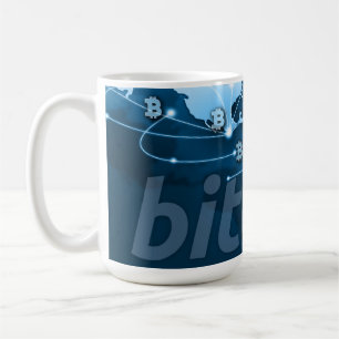 Bitcoin-Logo Kaffeetasse