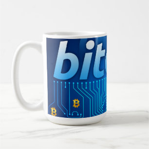 Bitcoin-Logo Kaffeetasse