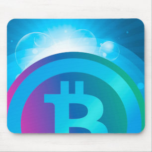 Bitcoin-Logo Mousepad