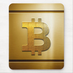 Bitcoin-Logo Mousepad
