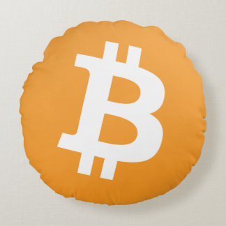 Bitcoin macht Ihre Träume wahr, BTC Rundes Kissen