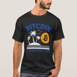 Bitcoin Mein Ruhestand, Insel-Vibes Tropisch T-Shirt