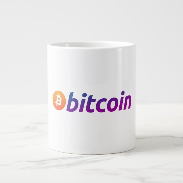 Bitcoin Miami Jumbo-Tasse (Vorderseite)