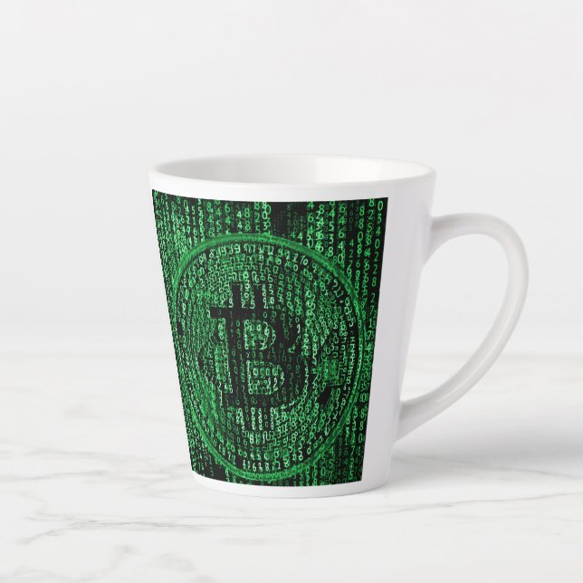 Bitcoin Milchtasse (Rechts)