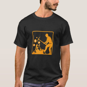 Bitcoin Miner Btc Mining Cryptowährung Digital Mo T-Shirt