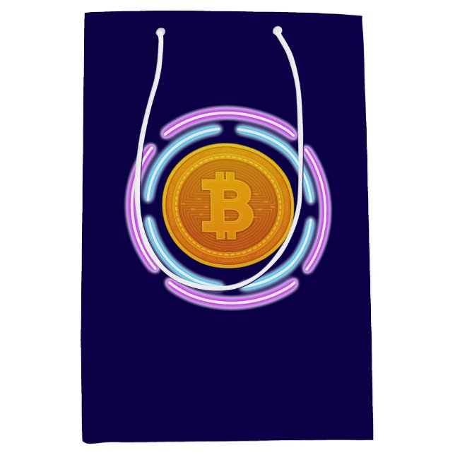 BITCOIN MITTLERE GESCHENKTÜTE (Vorderseite)