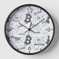 Bitcoin Money White Gray Intricated Design