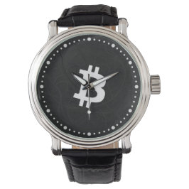 Bitcoin Neuron Black Armbanduhr