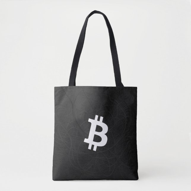 Bitcoin Neuron Black Tasche (Vorderseite)