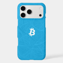 Bitcoin Neuron Blau