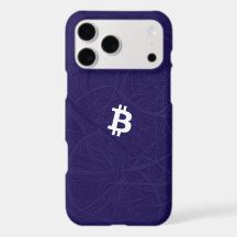 Bitcoin Neuron Dunkelblau