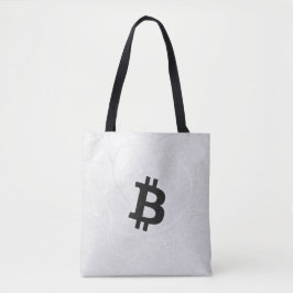 Bitcoin Neuron White Tasche