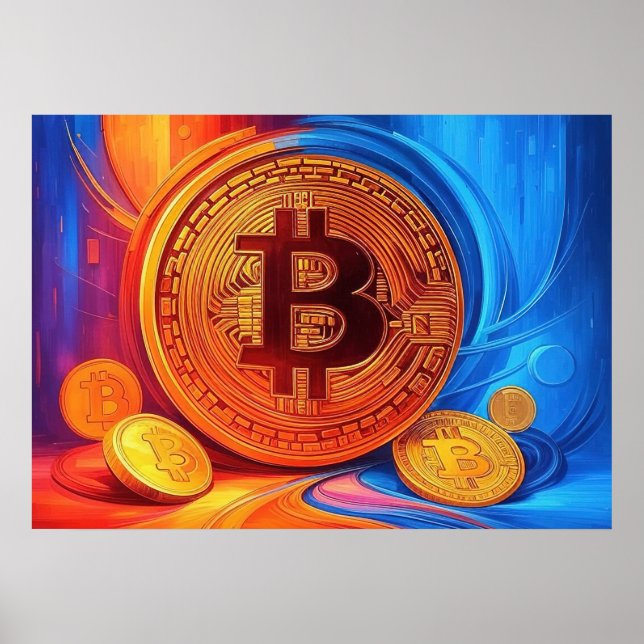 Bitcoin Poster (Vorne)