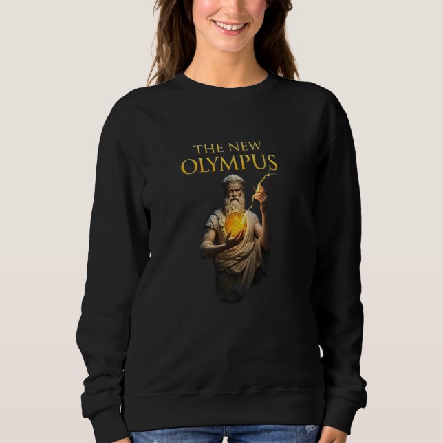 Bitcoin Reserve Bergbau der neuen Olympus Nakamoto Sweatshirt (Vorderseite)