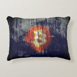 Bitcoin Resilient Art Dekokissen