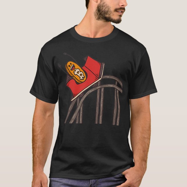 Bitcoin Roller Untersetzer T-Shirt (Vorderseite)