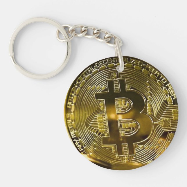 Bitcoin Schlüsselanhänger (Vorderseite)