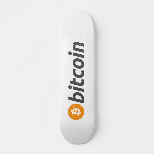 Bitcoin Skateboard (Vorne)