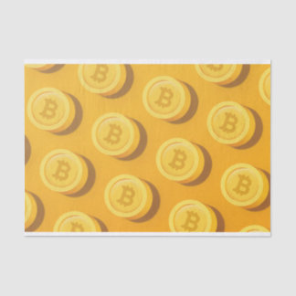Bitcoin-Spaß Seidenpapier