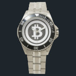 Bitcoin Stainless Steel Bracelet Watch Armbanduhr<br><div class="desc">Bitcoin Stainless Steel Bracelet Watch</div>