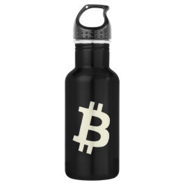 Bitcoin Standard ₿ (Black) Edelstahlflasche