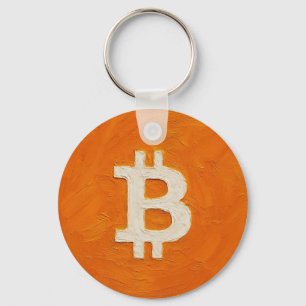 Bitcoin-Standard (Öl, Stil: 1) Schlüsselanhänger