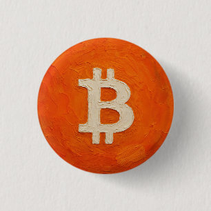 Bitcoin-Standard (Öl, Stil: 3) Button