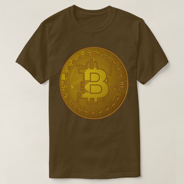 Bitcoin T-Shirt (Design vorne)
