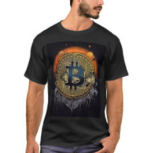 BITCOIN T Shirt für Kryptowährungsliebhaber