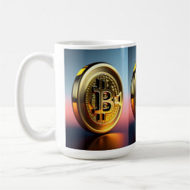 Bitcoin Themed Drinks Tasse