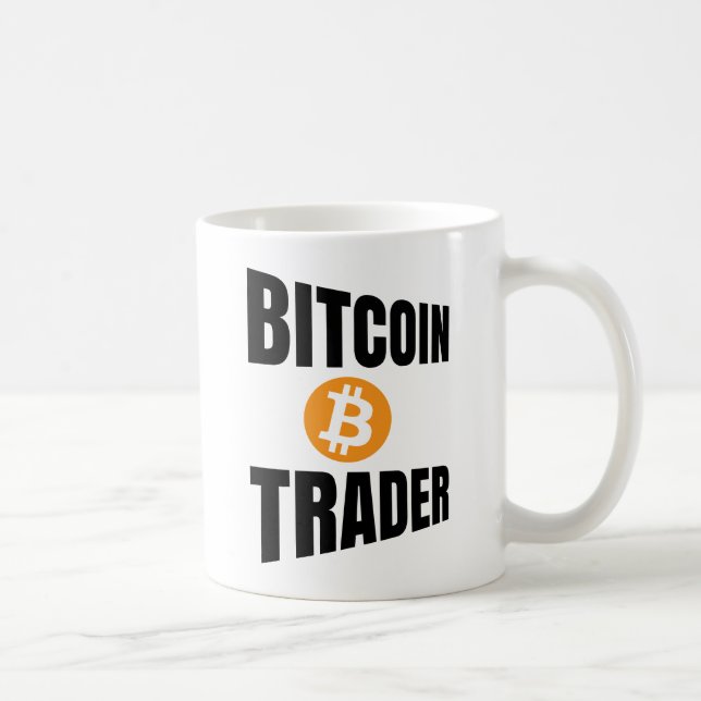 Bitcoin Trader Perspective Kaffeetasse (Rechts)
