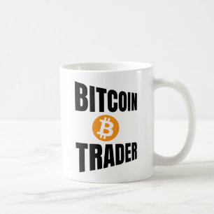 Bitcoin Trader Perspektivtext Kaffeetasse