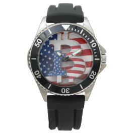 Bitcoin USA Armbanduhr