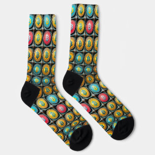 Bitcoin-Währung Socken