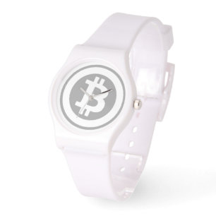 BITCOIN WATCH GRAU ARMBANDUHR