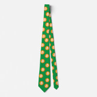 Bitcoin Wave BTC Crypto Token Neck Tie