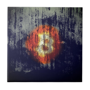 Bitcoin-widerstandsfähige Kunst Fliese