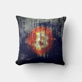 Bitcoin Widerstandsstarke Kunst Kissen