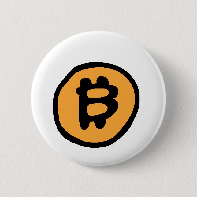 Bitcosinsammlung Button (Vorderseite)