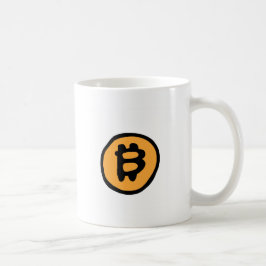 Bitcosinsammlung Kaffeetasse