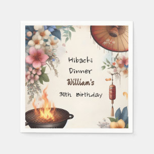 Bite Koch Grillen Japanisch Sushi Hibachi 30. Gebu Serviette