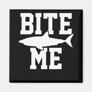 Bite Me - Biologie der Haifische - Tiermeere Magnet