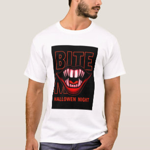 Bite Me – Halloween Nacht T-Shirt