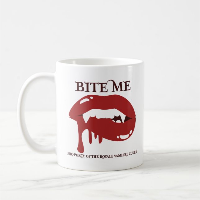 Bite Me Mug (Gauche)