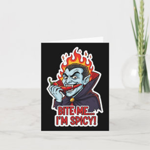 Bite mir, ich bin scharf karte
