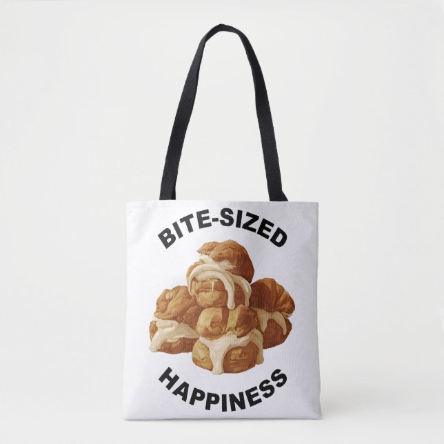 Bite Sized Happiness Profiteroles Tasche (Vorderseite)