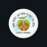 Bite the Apple Shirt Magnet<br><div class="desc">Poisoned Apple from the Elizabeth Reynolds Fairytale Retellings line.</div>